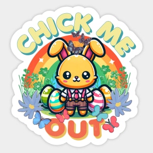 Bunny Puns - Easter Bunny Funny Sticker